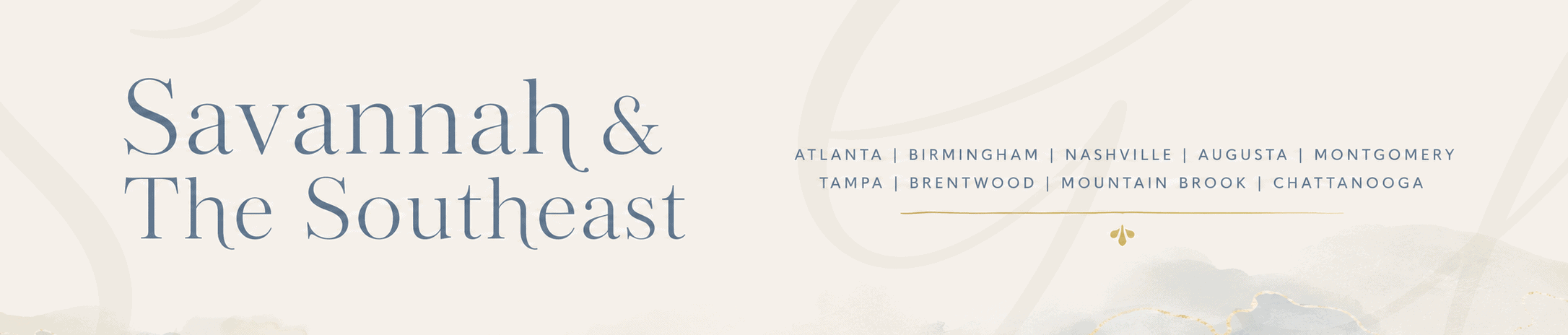 Giddens Interiors serves Savannah and the Southeast.