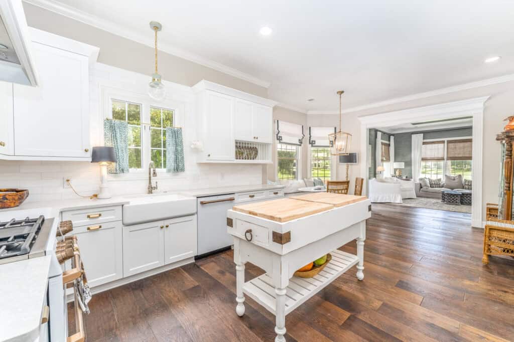 Whole-home renovation in Savannah, GA by Giddens Interiors.